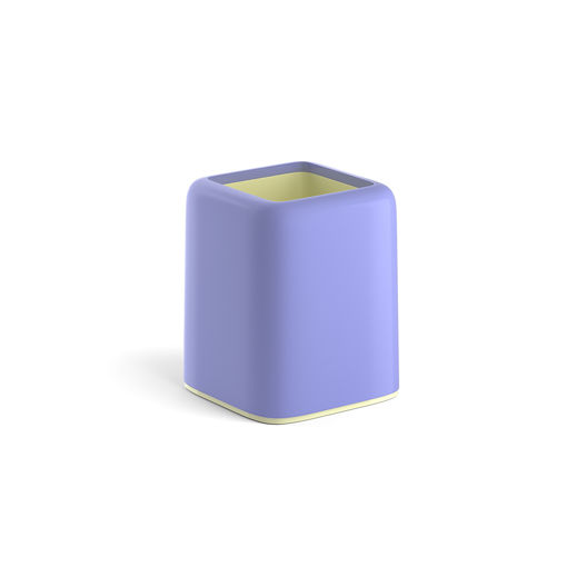 Picture of PEN HOLDER FORTE PASTEL VIOLET WITH YELLOW INSIDE